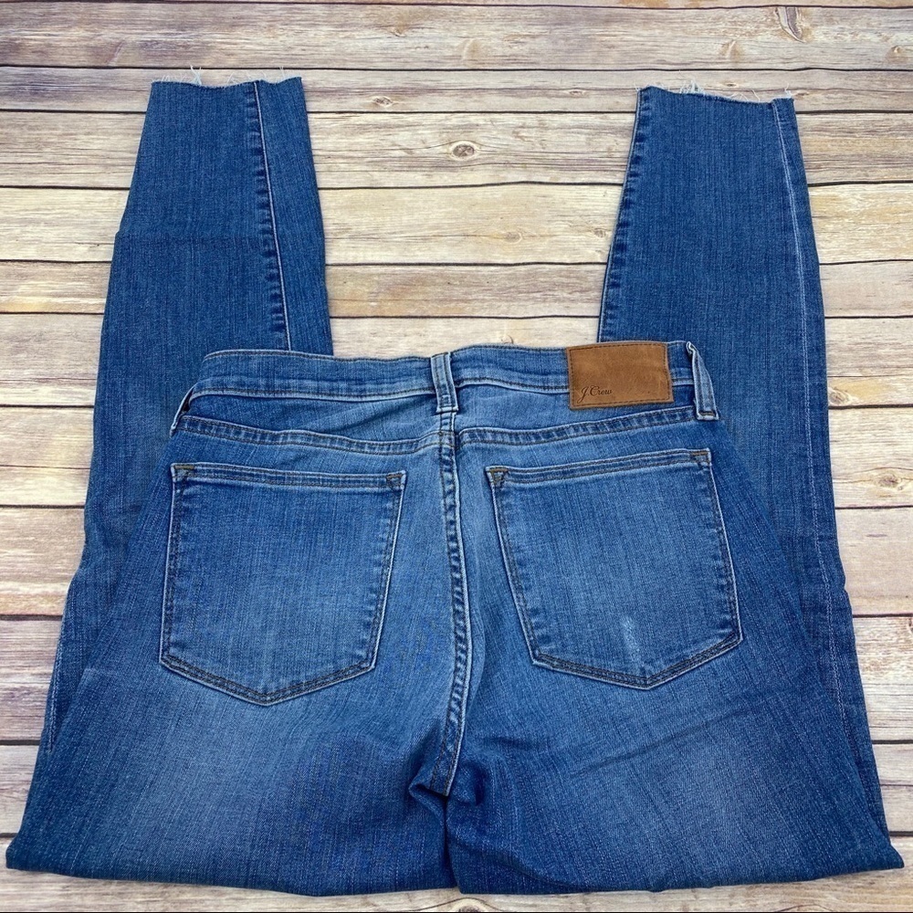 J. Crew 8” toothpick skinny jean Vista wash 28 - Picture 3 of 8